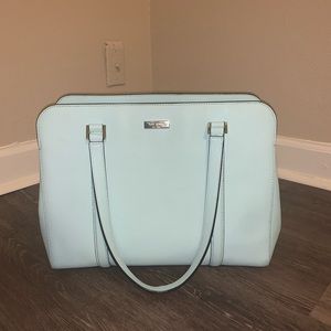 kate spade light blue bag